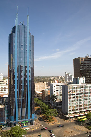 Nairobi glass tower Nairobi glass tower