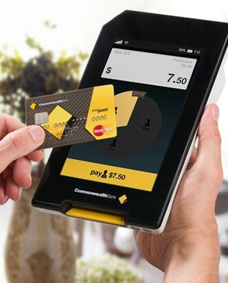 Albert EFTPOS tablet payment with card