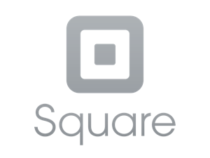 Square logo Square logo in grey