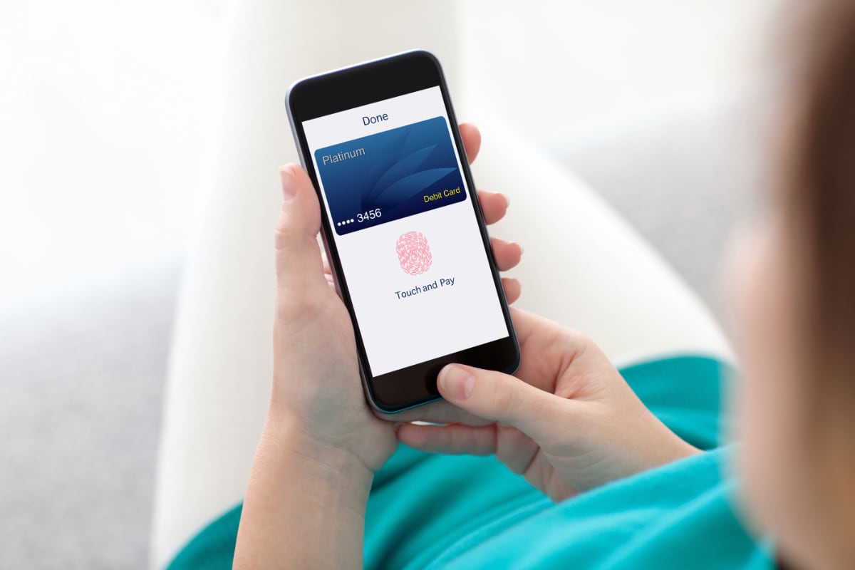 Apple Pay online payment using fingerprint technology