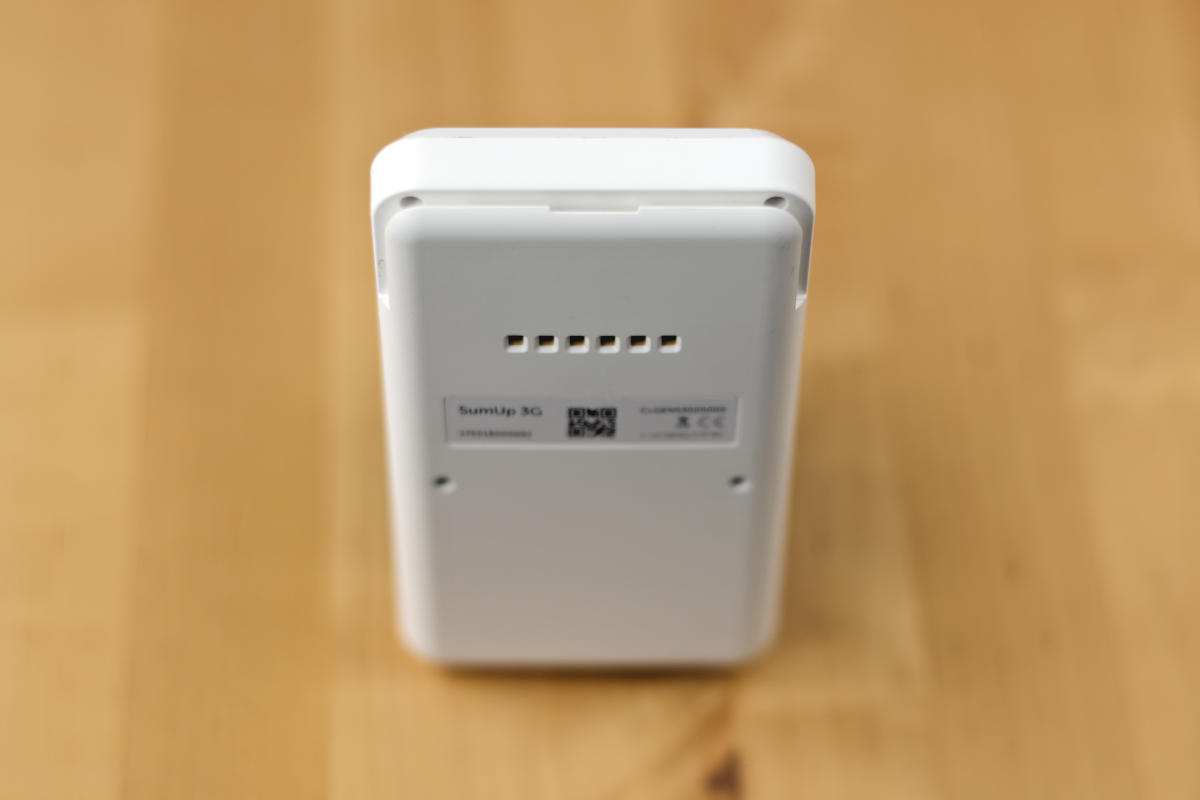 SumUp 3G terminal top SumUp 3G terminal top
