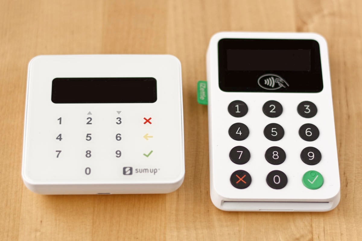 SumUp Air and iZettle Reader 2 iZettle vs SumUp