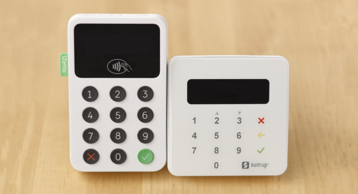 iZettle Reader 2 vs SumUp Air card readers