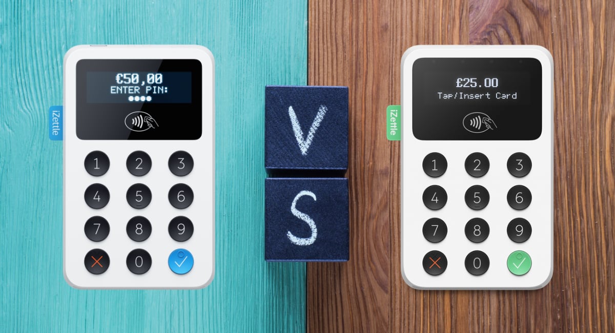 iZettle Reader vs iZettle Reader 2