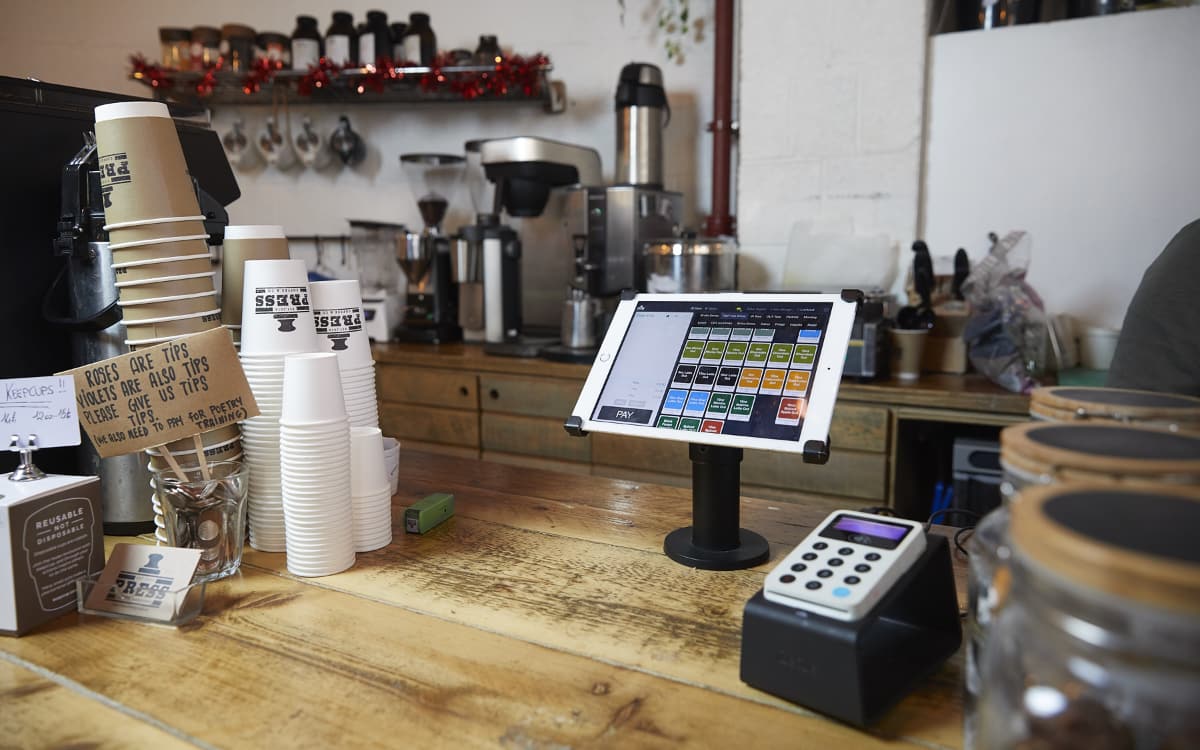 Good Till Company cafe countertop POS Good Till Company cafe countertop setup