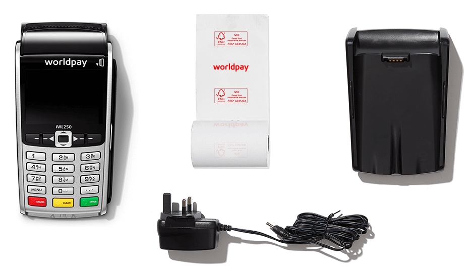 Worldpay portable terminal package contents Worldpay portable terminal package contents