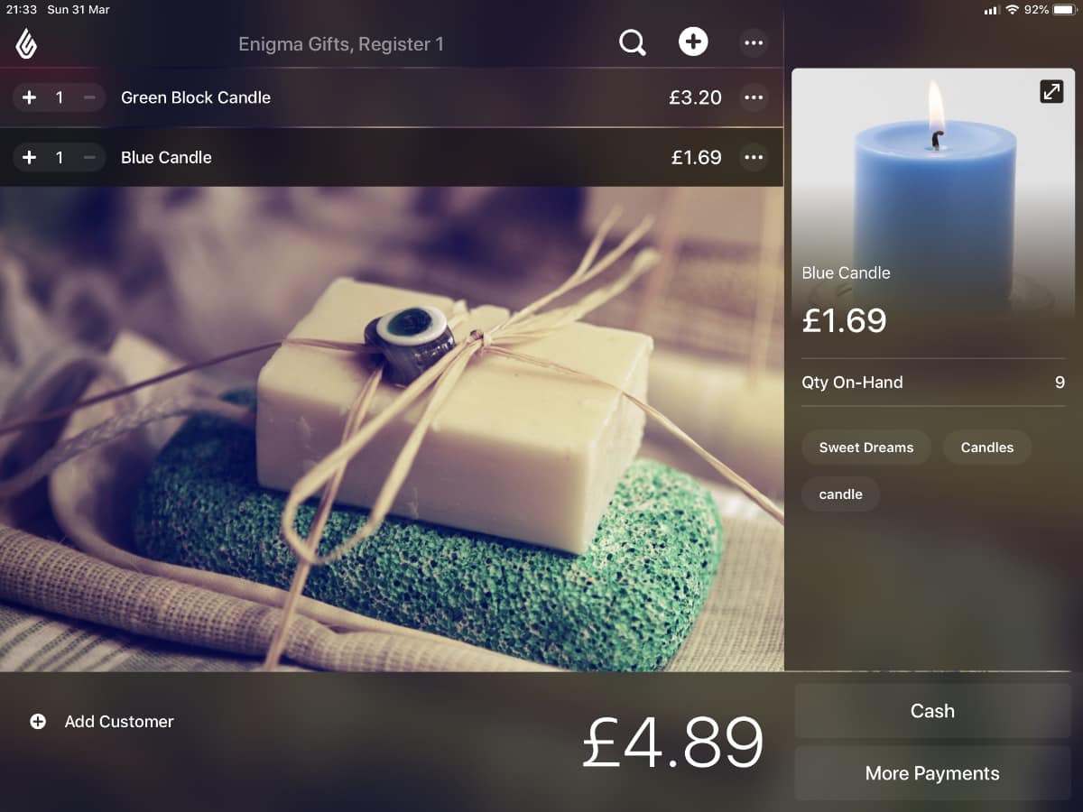 Lightspeed Retail checkout bill Lightspeed Retail checkout bill