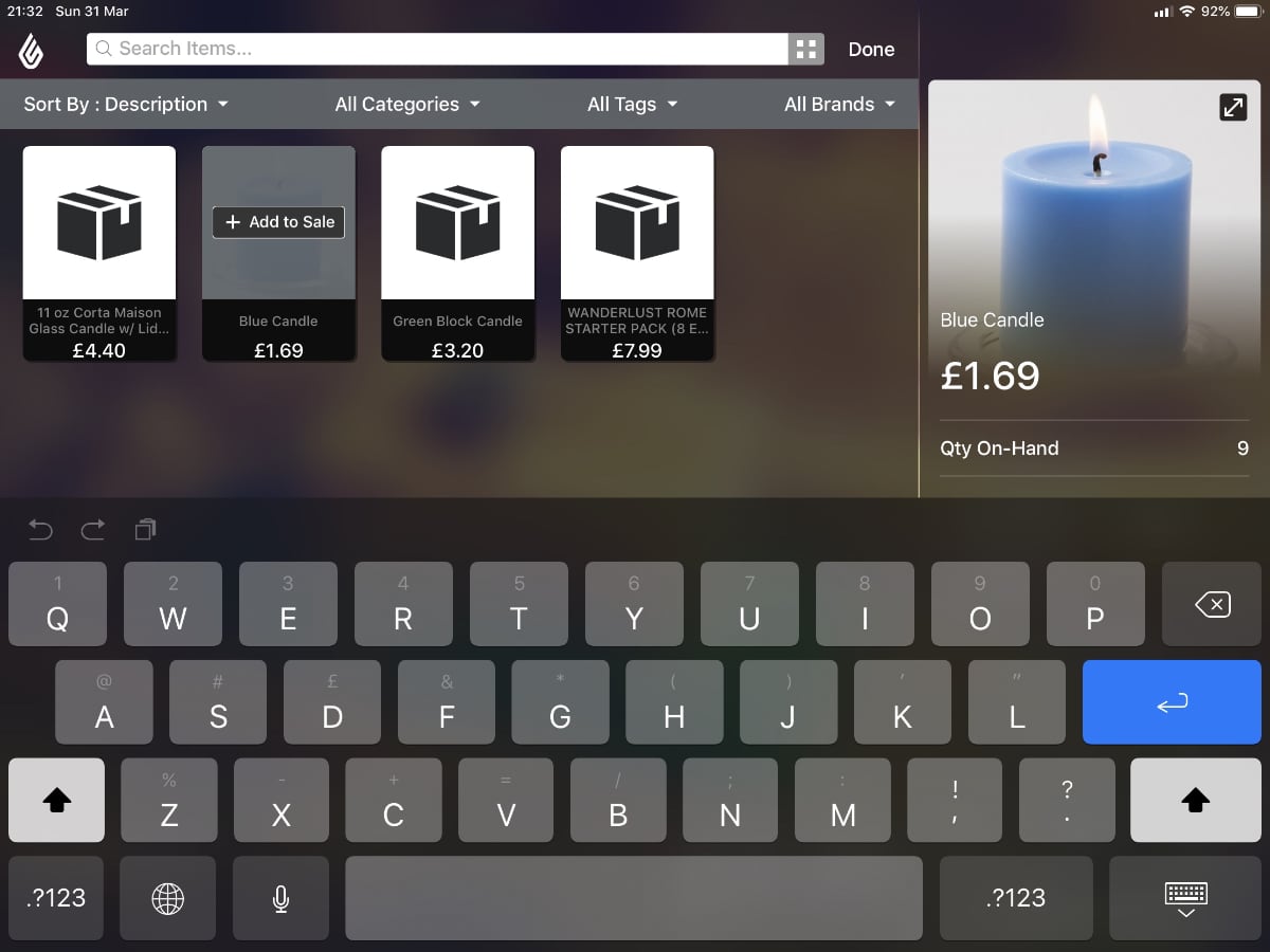 Lightspeed Retail checkout search Lightspeed Retail checkout search