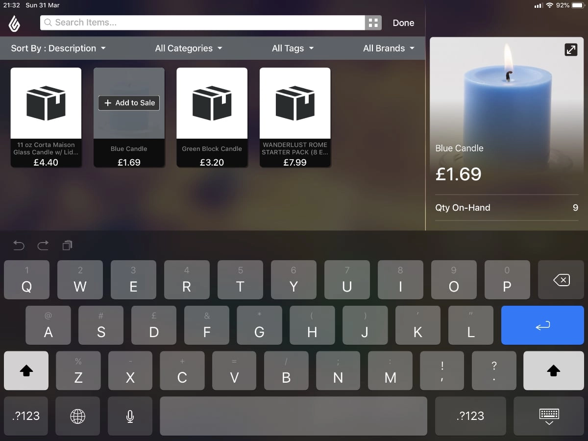 Lightspeed Retail checkout search Lightspeed Retail checkout search