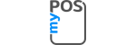 myPOS logo – tall myPOS logo