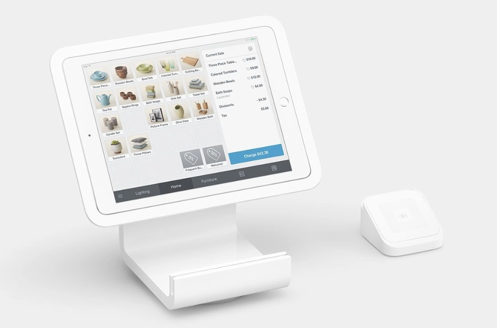 Square Stand and Reader POS system
