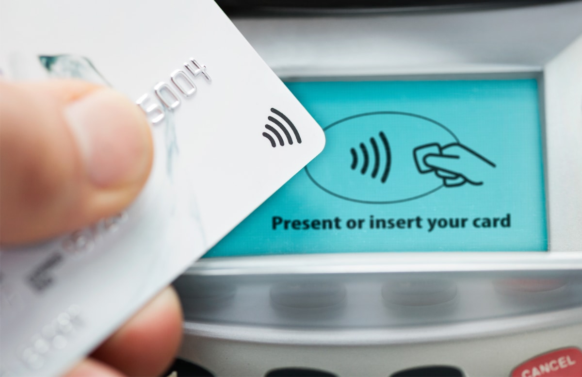 NFC contactless card terminal
