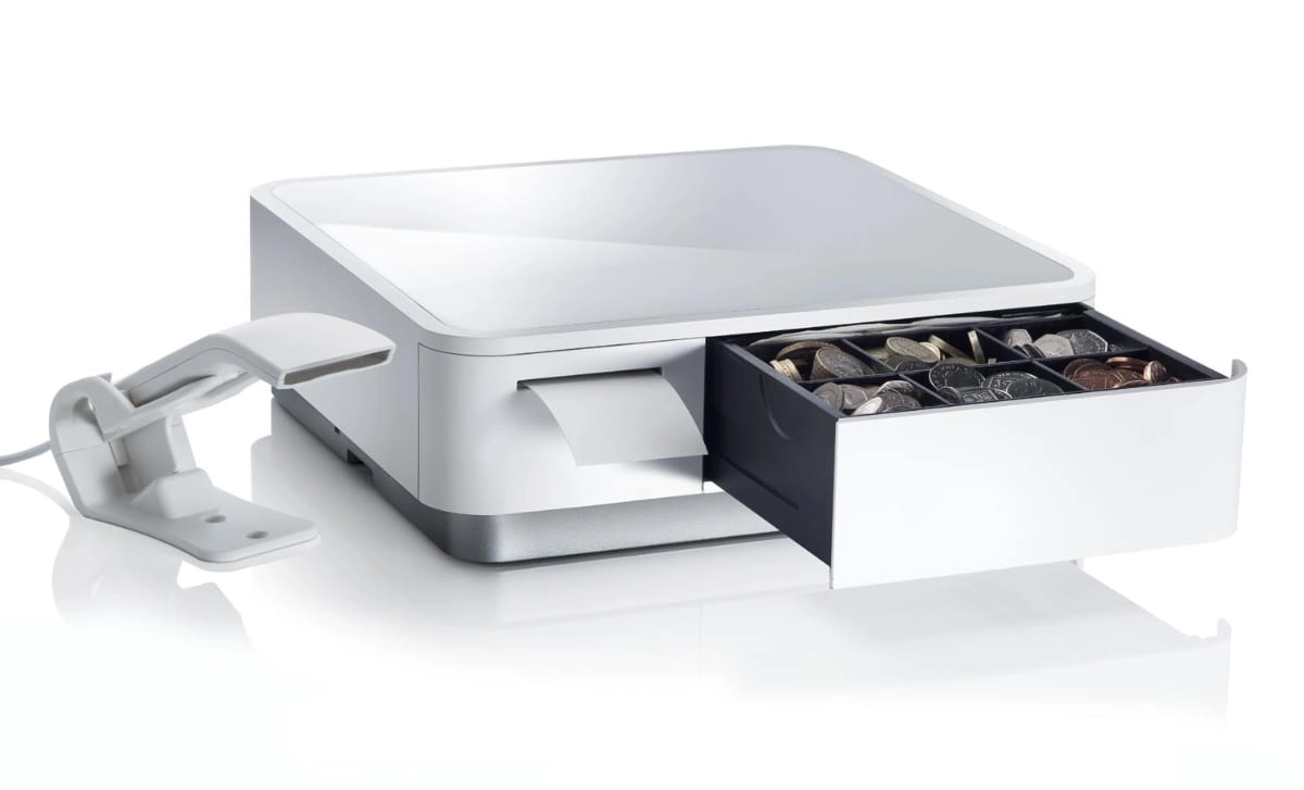 Square receipt printer and cash drawer combo Square receipt printer and cash drawer combo