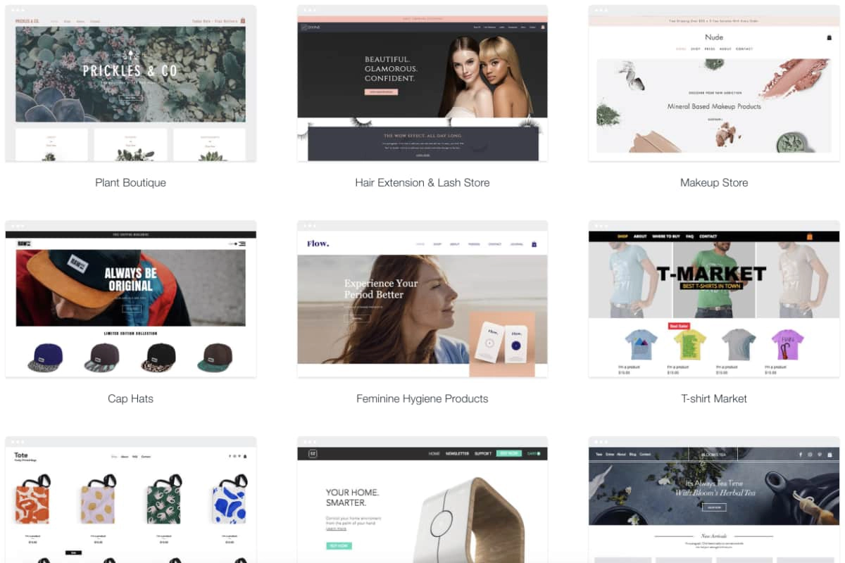 Wix ecommerce templates Wix ecommerce templates