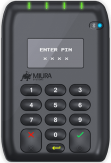 Miura m010 card reader