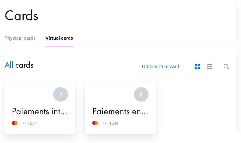 Revolut Business virtual cards Revolut Business virtual cards