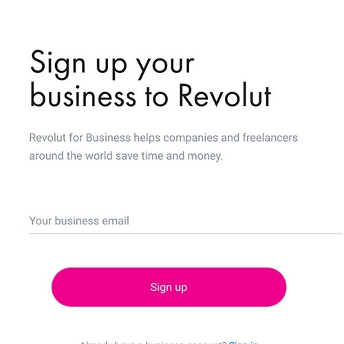 Revolut sign-up Revolut sign-up