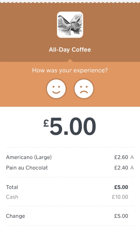 Square text receipt feedback Square text receipt feedback