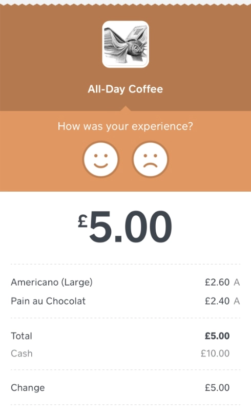 Square text receipt feedback Square text receipt feedback