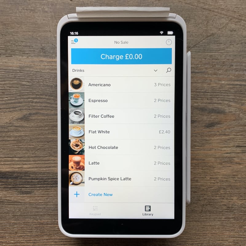 Square Terminal – product library