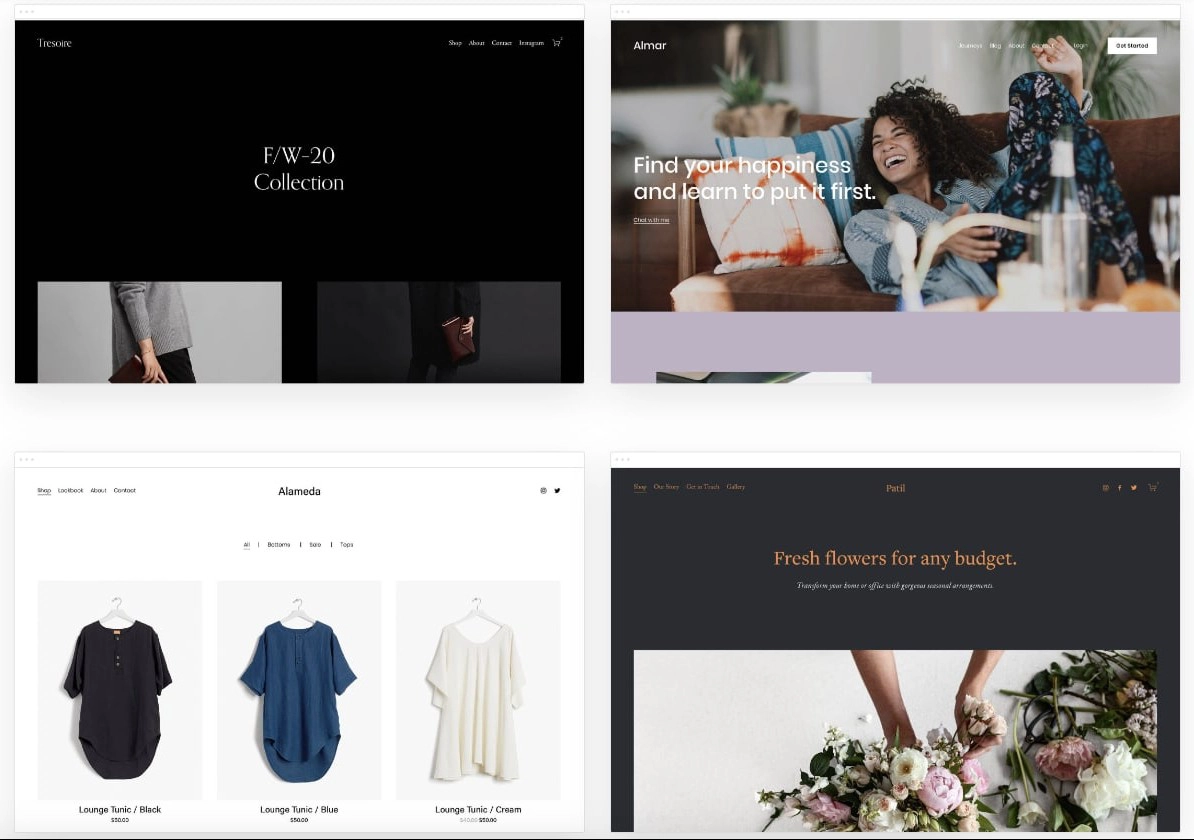 Squarespace ecommerce templates Squarespace ecommerce templates