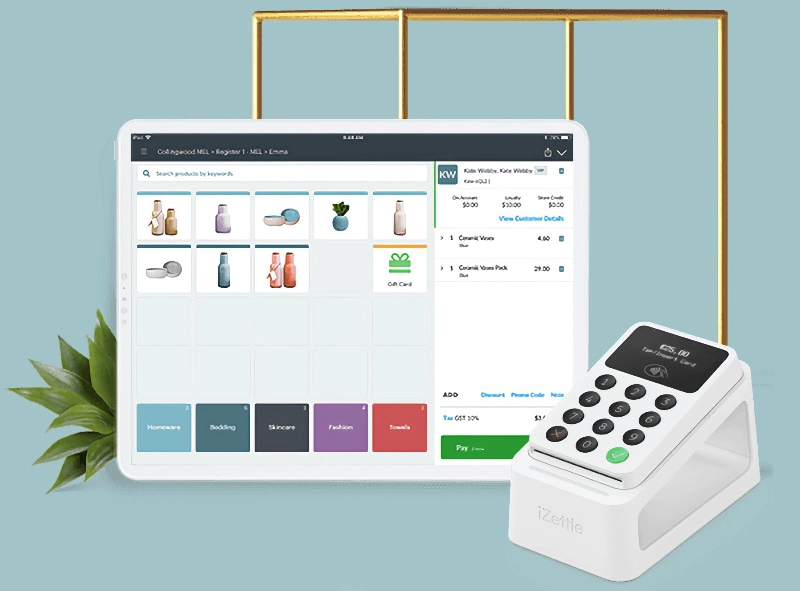 Vend and iZettle integration Vend and iZettle