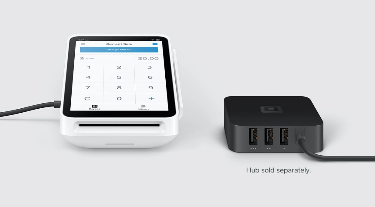 Square Terminal with Hub Australian Square Terminal with Hub