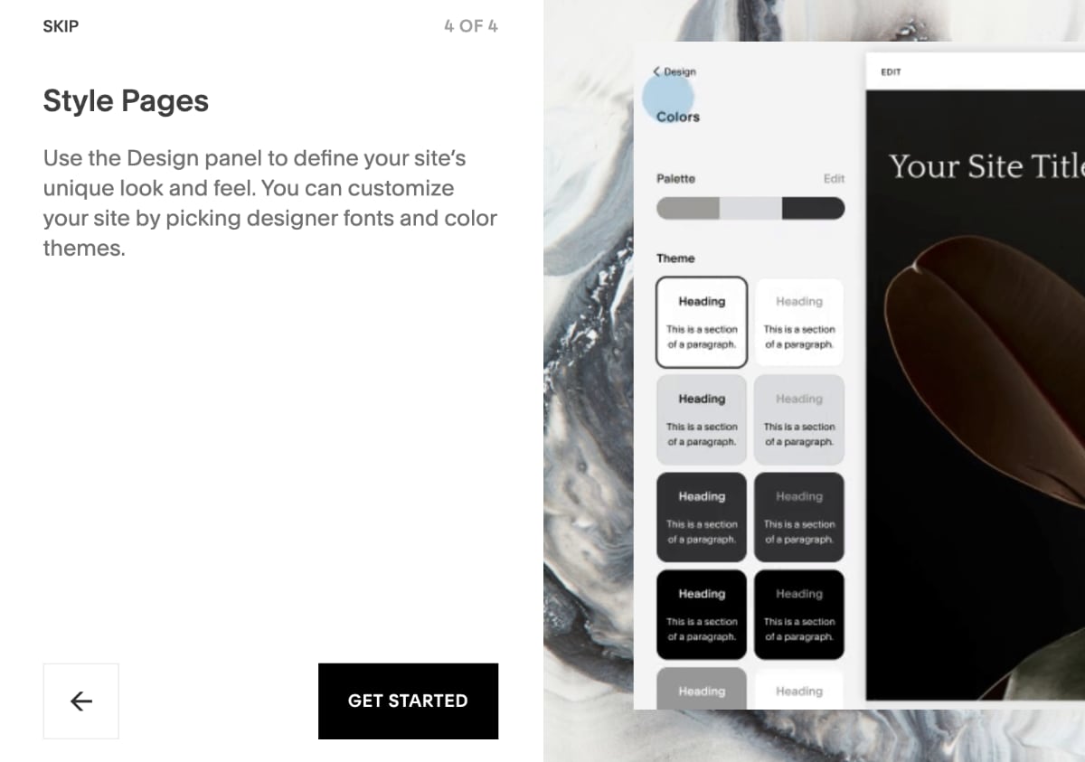 Squarespace website setup steps Squarespace website setup
