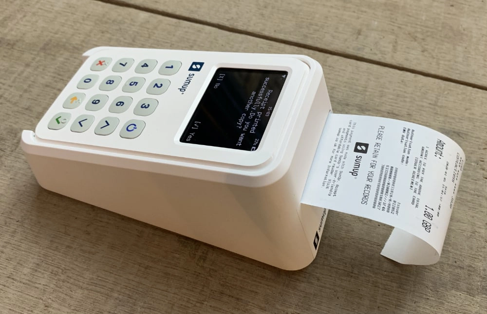 SumUp 3G printing