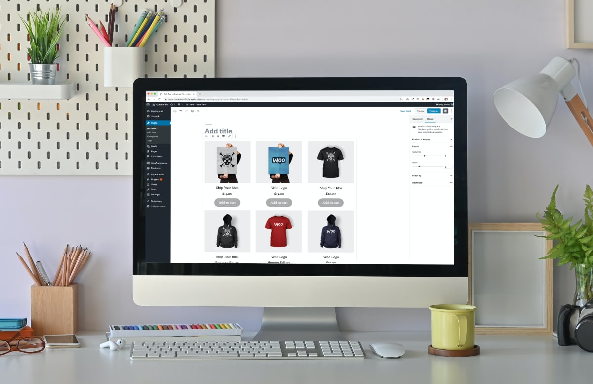 WooCommerce product editor WooCommerce product editor