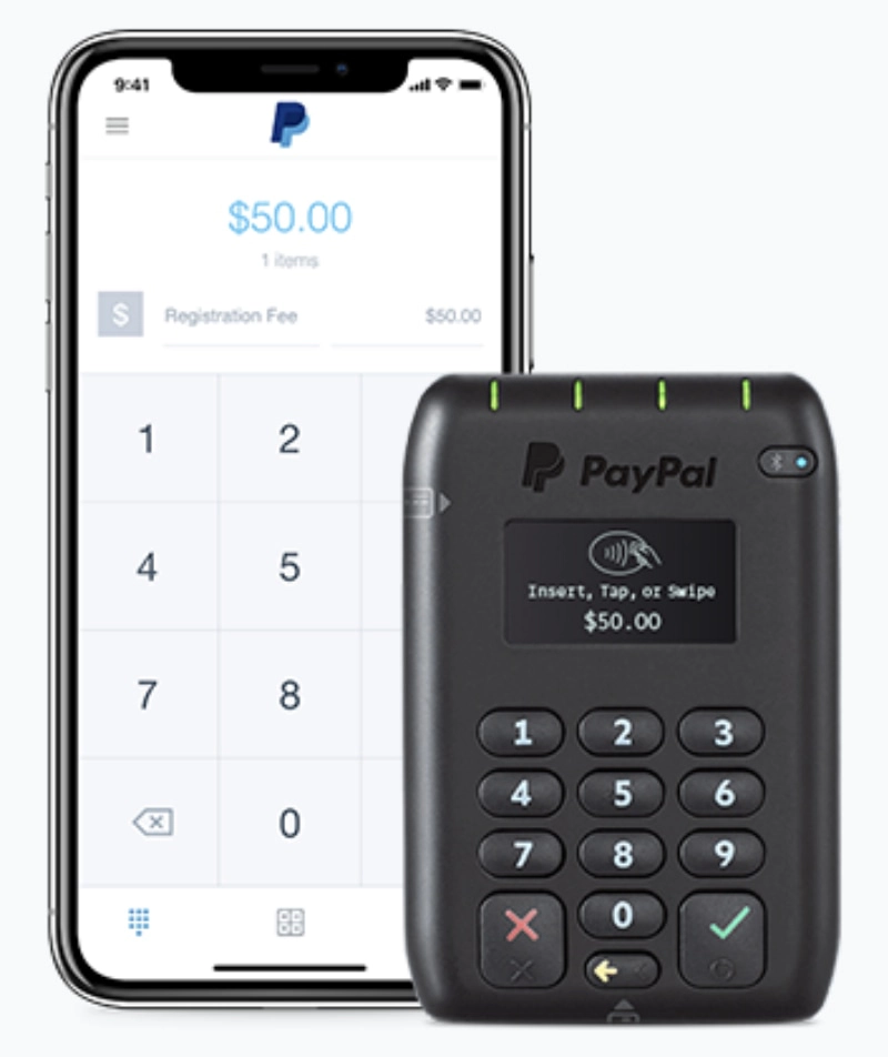 PayPal Here iOS app and reader PayPal Here iOS app and reader