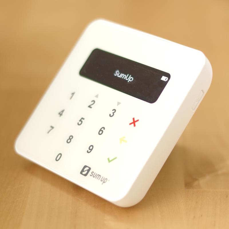 SumUp Air reader SumUp Air we tested