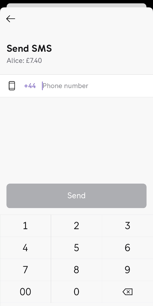 iZettle Payment Link via text message iZettle Payment Link by text