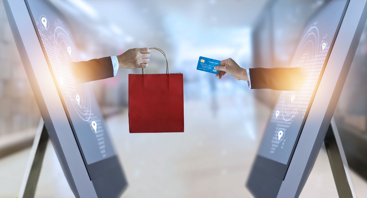 accepting payment without contact with customer