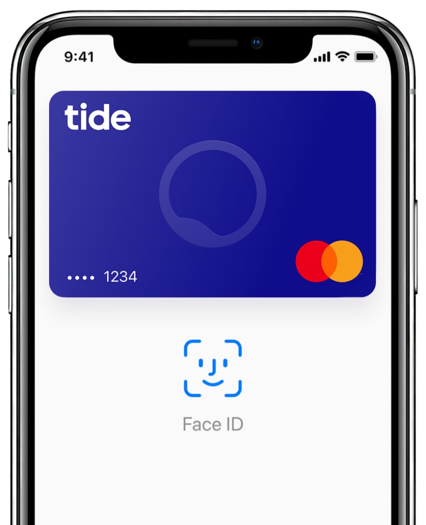 Tide card with Apple Pay Tide card Apple Pay