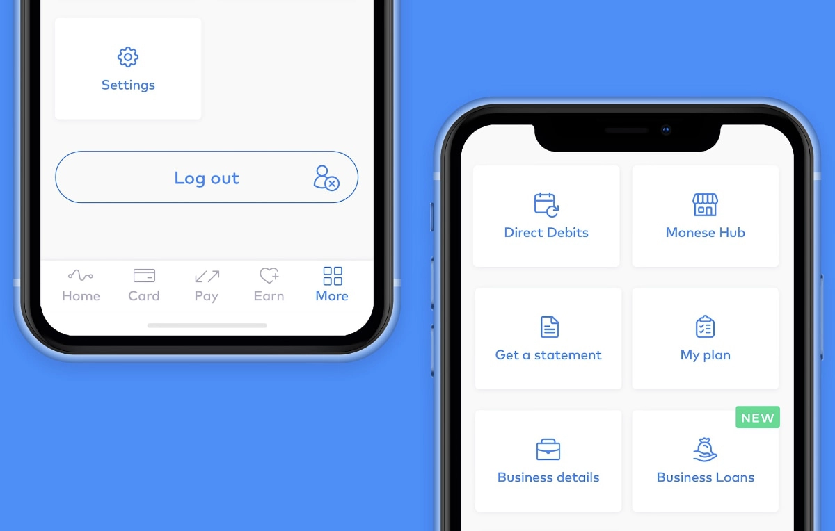 Iwoca/Monese business loan through the app Monese business loan