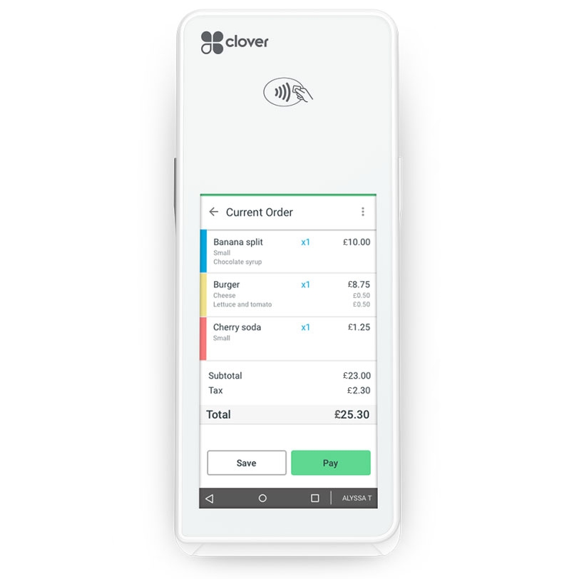 Clover Flex terminal bill Clover Flex terminal bill