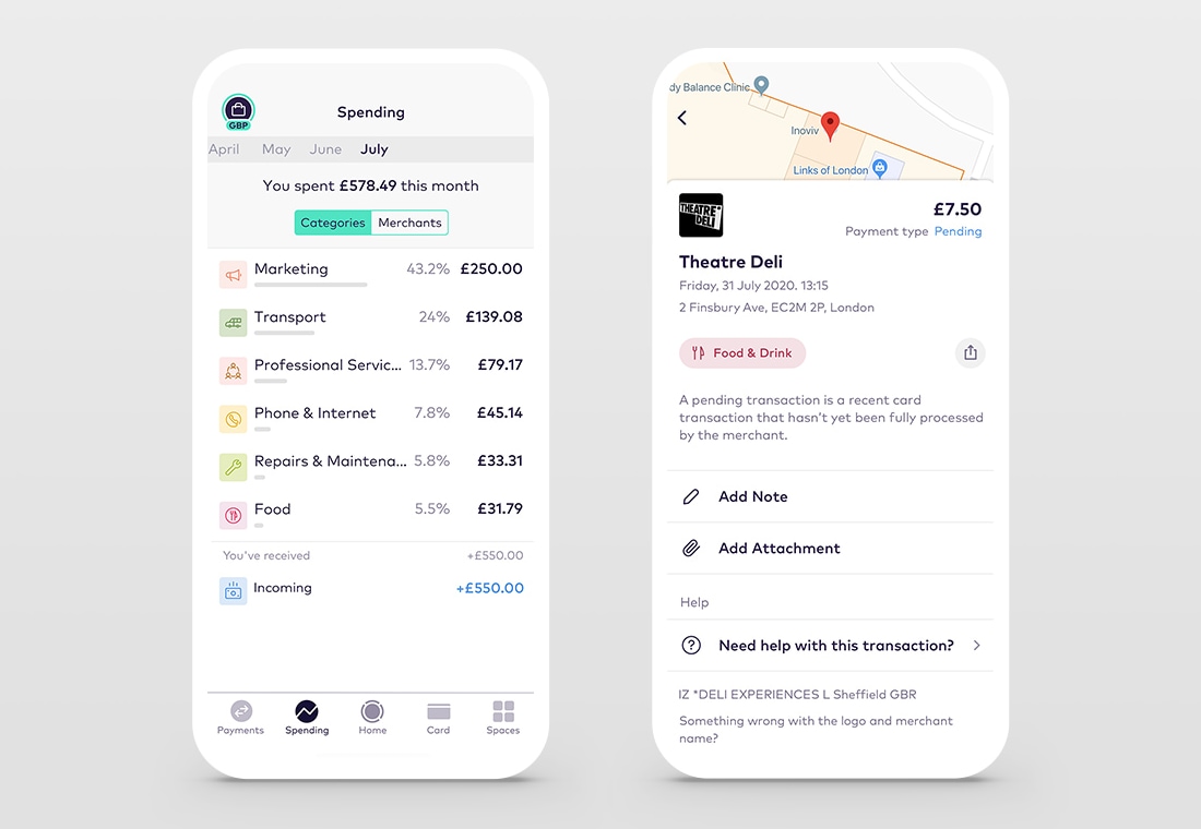 Starling Business spending insights Starling Business spending insights