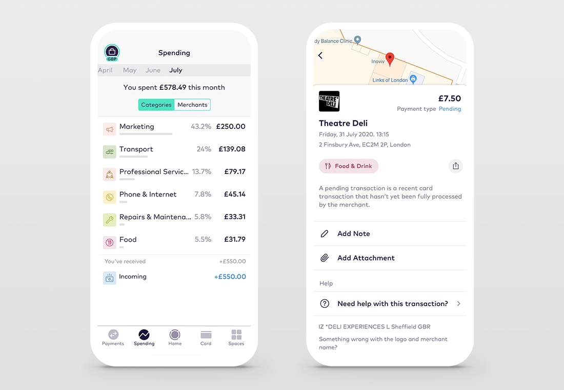 Starling Business spending insights Starling Business spending insights