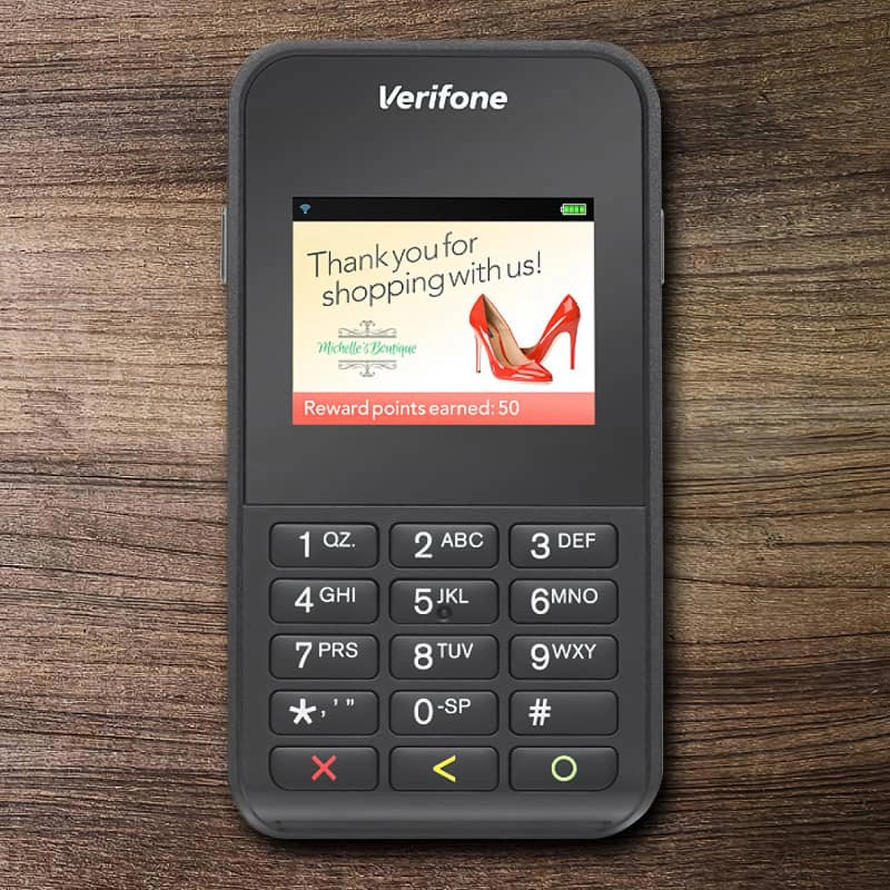 Verifone e355 card reader