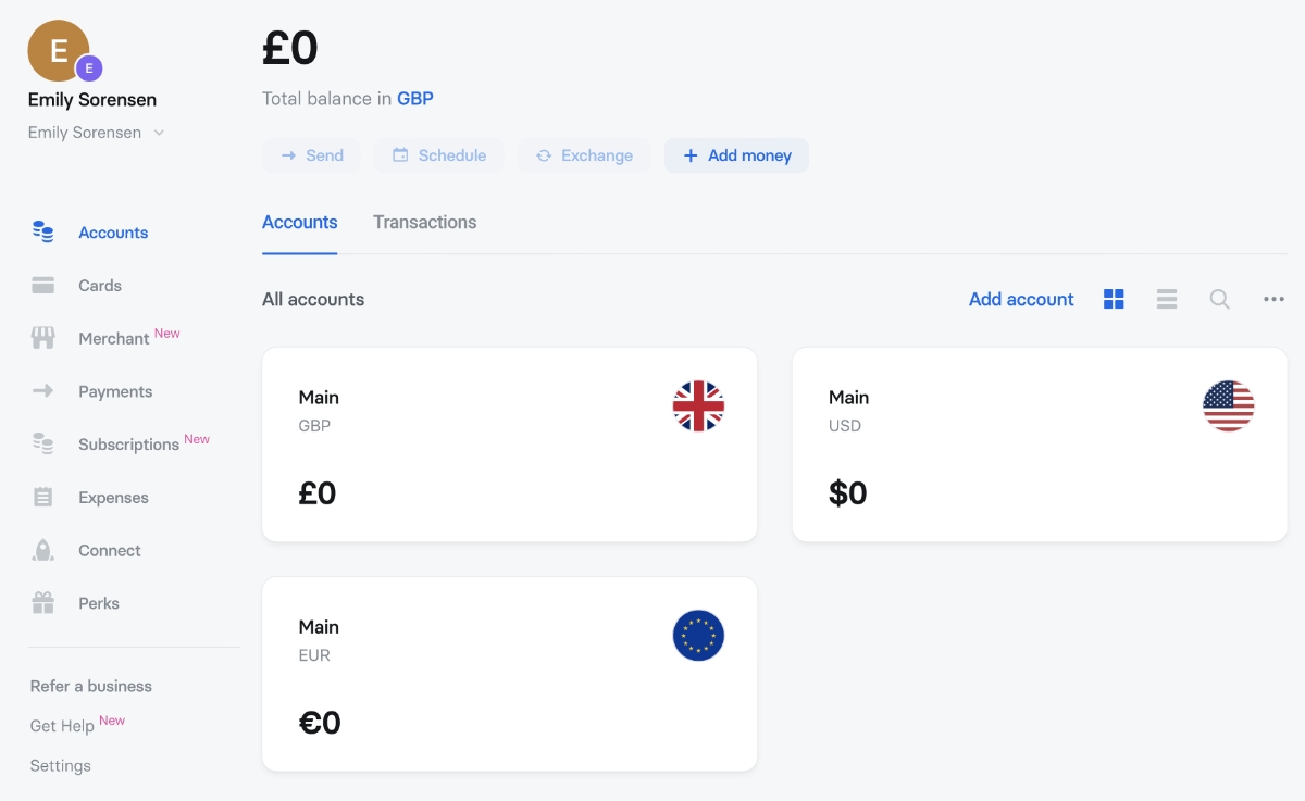 Revolut Business multi-currency account Revolut Business multi-currency account