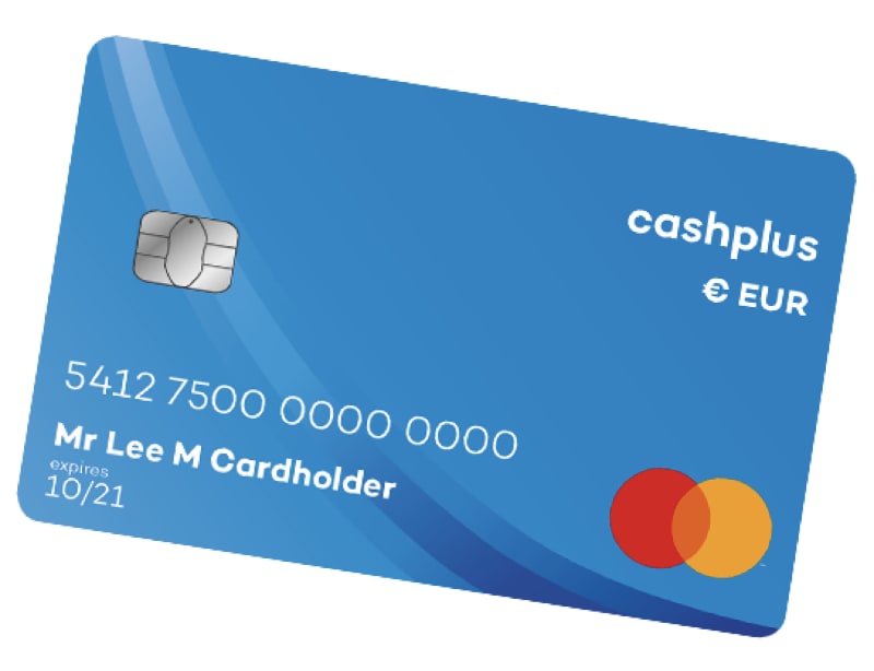 Cashplus Euro account card Cashplus Euro account card