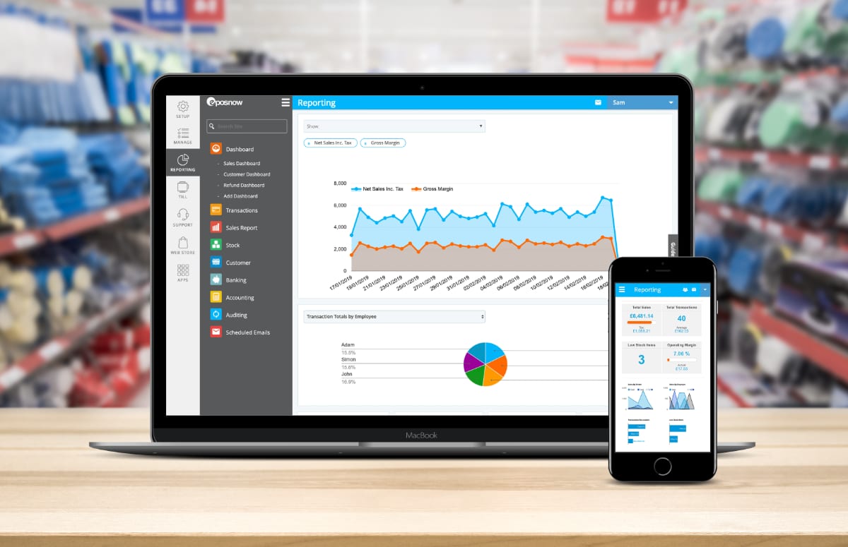 Epos Now sales analytics