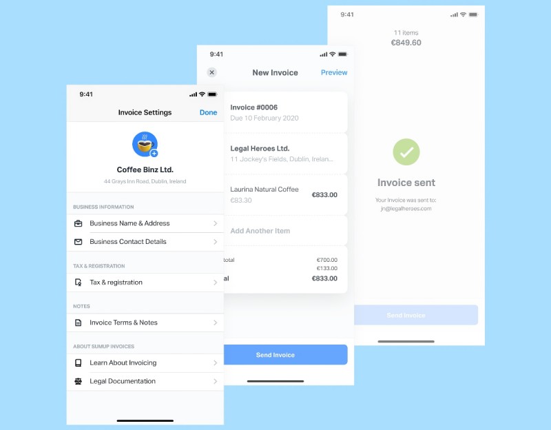 SumUp Ireland review hasslefree card reader with app