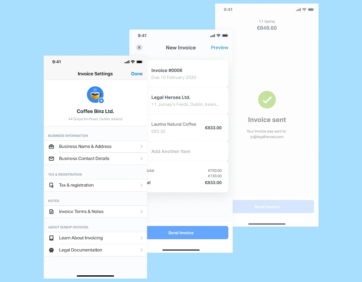 SumUp Invoices Ireland SumUp Invoices Ireland