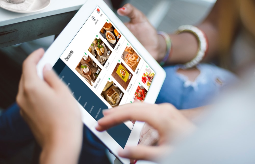 Goodtill self-service checkout in cafe