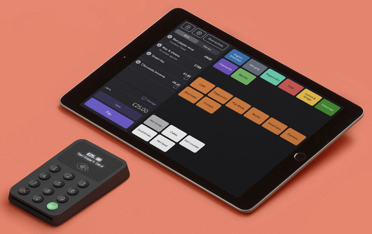 iZettle food truck POS system