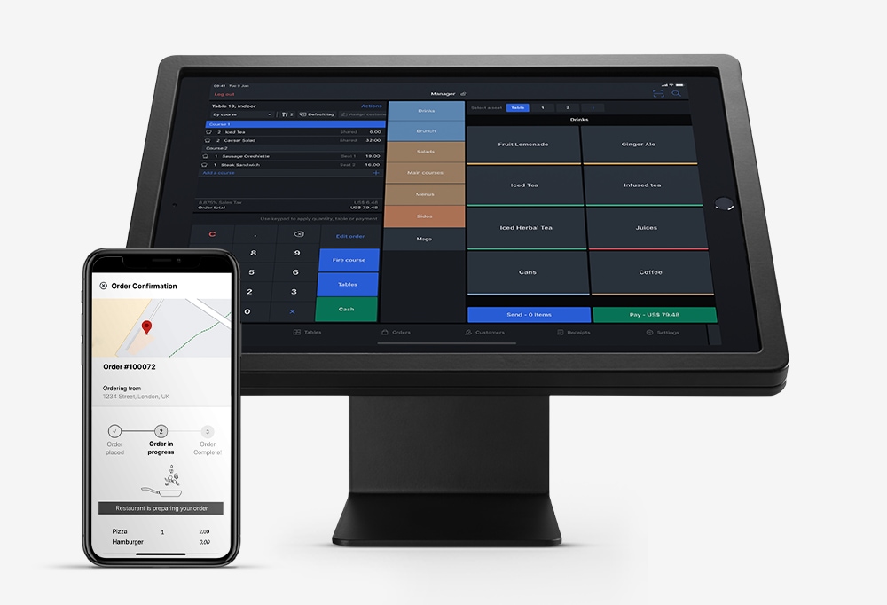 Lightspeed bar POS system
