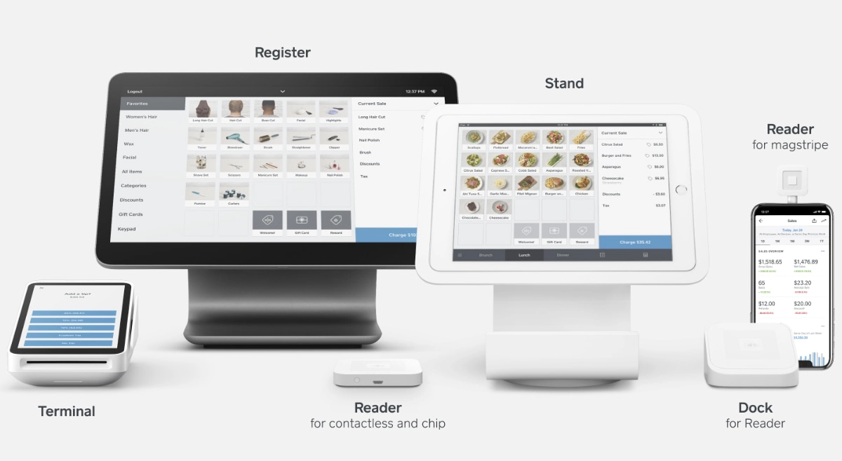 Square POS hardware options Square POS hardware options