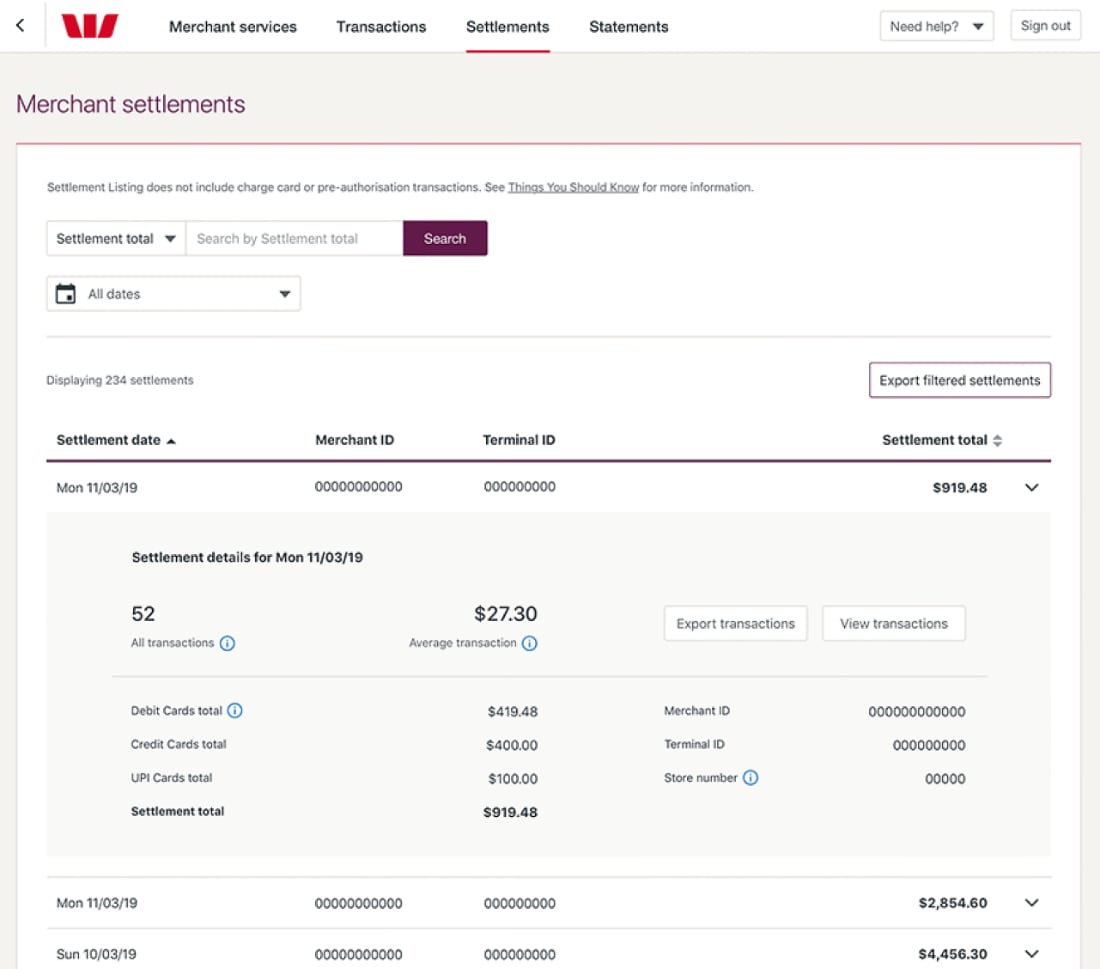 Westpac EFTPOS review best for stable businesses